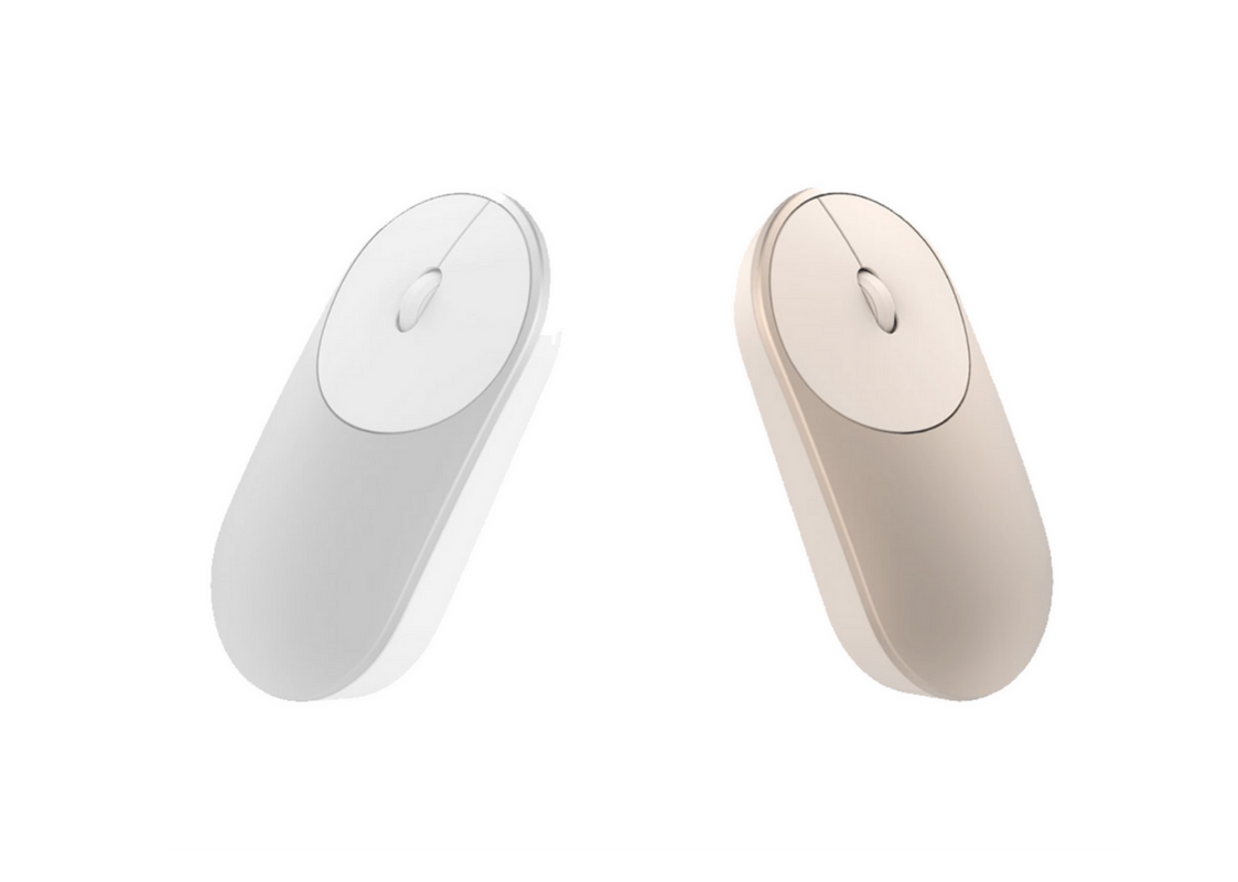 Souris XIAOMI Mi Portable Mouse Argent, or